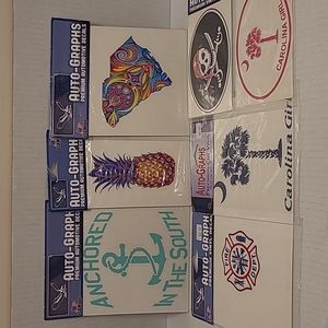 NWOT Lot of 27 South Carolina Auto-Graphs Decals